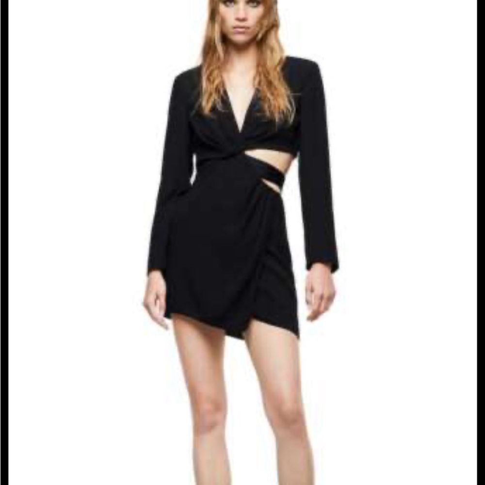 Cutout Zara blazer dress